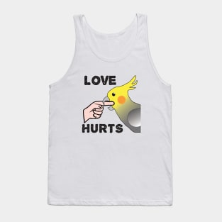 Love Hurts - Cockatiel Male Tank Top